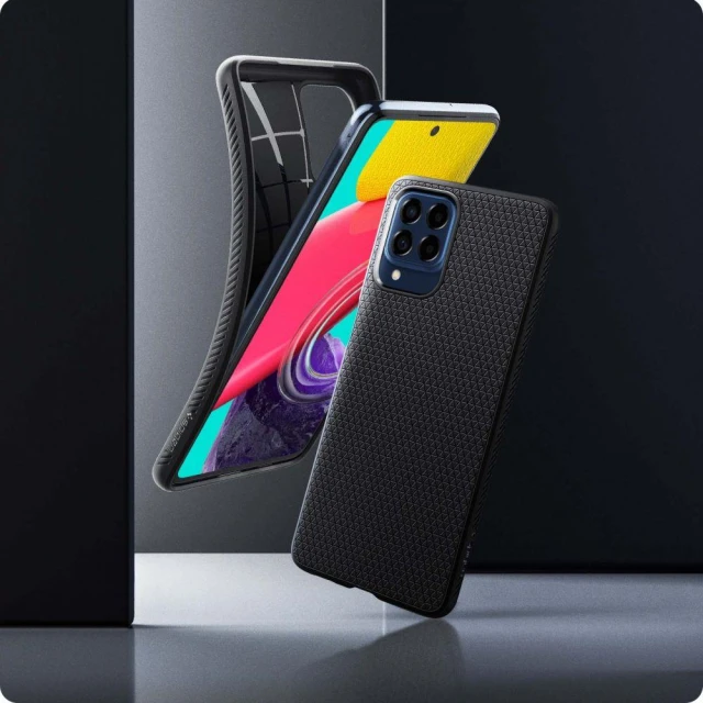 Чохол Spigen для Samsung Galaxy A53 5G Liquid Air Matte Black (ACS04344)