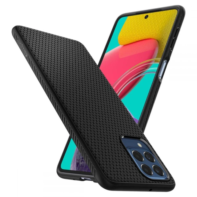 Чохол Spigen для Samsung Galaxy A53 5G Liquid Air Matte Black (ACS04344)