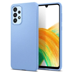 Чохол Spigen для Samsung Galaxy A33 5G Liquid Air Cream Blue (ACS04591)