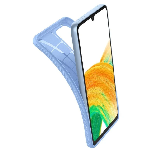 Чехол Spigen для Samsung Galaxy A33 5G Liquid Air Cream Blue (ACS04591)