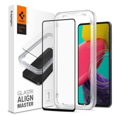 Захисне скло Spigen для Samsung Galaxy M53 5G ALM Glas.tR.SLIM Full Cover Black (AGL04620)