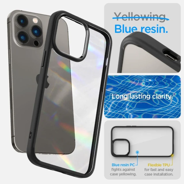 Чехол Spigen для iPhone 14 Pro Max Ultra Hybrid Matte Black (ACS04817)