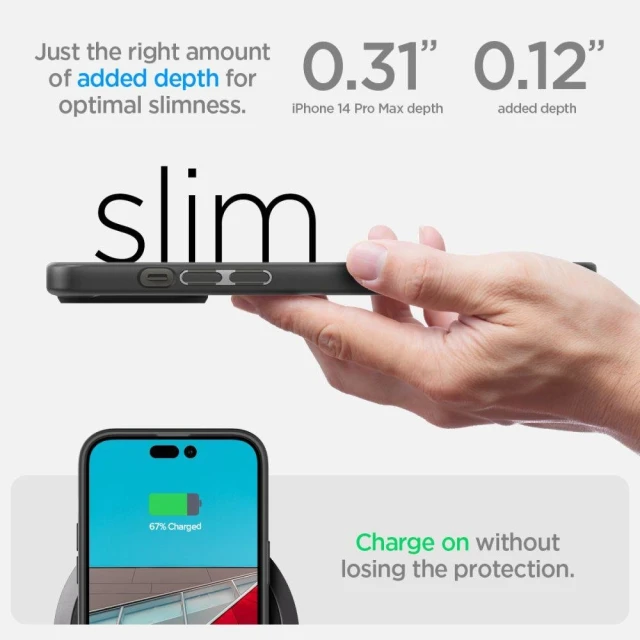 Чехол Spigen Ultra Hybrid для iPhone 14 Pro Max Frost Black (ACS04824)