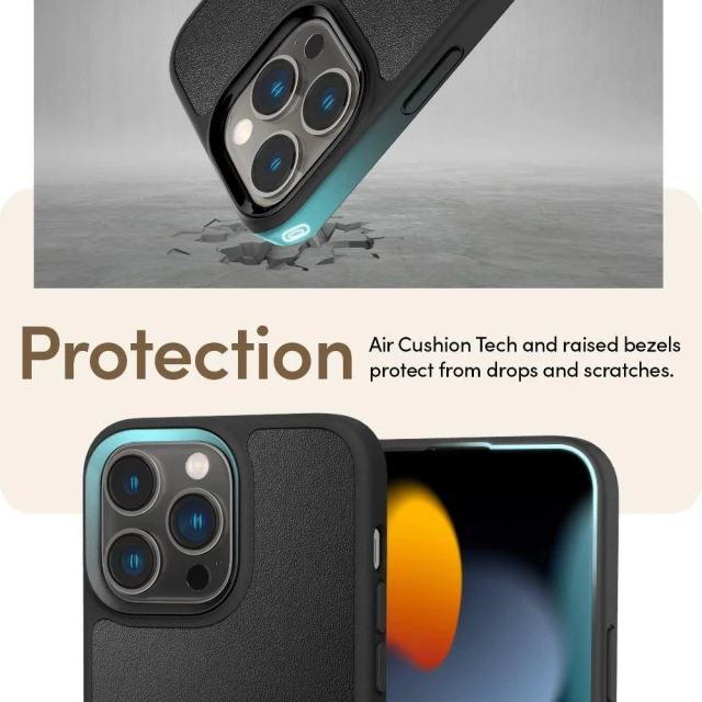 Чохол Spigen CYRILL Kajuk для iPhone 14 Pro Max Black with MagSafe (ACS04879)