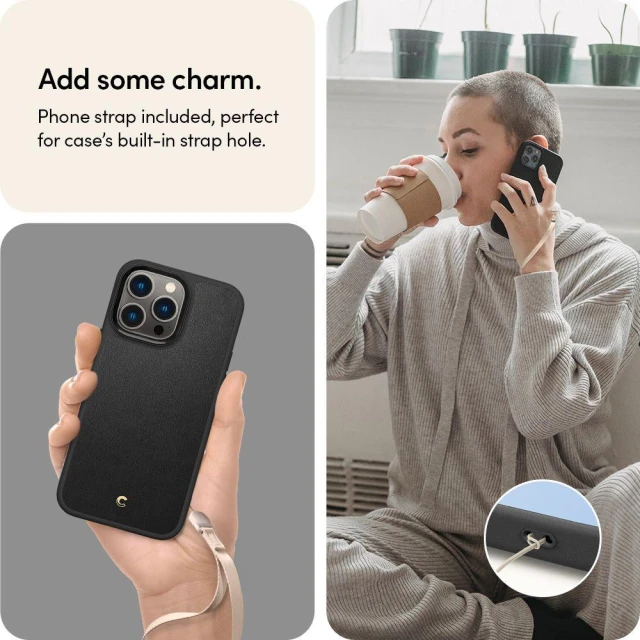 Чохол Spigen CYRILL Kajuk для iPhone 14 Pro Max Black with MagSafe (ACS04879)