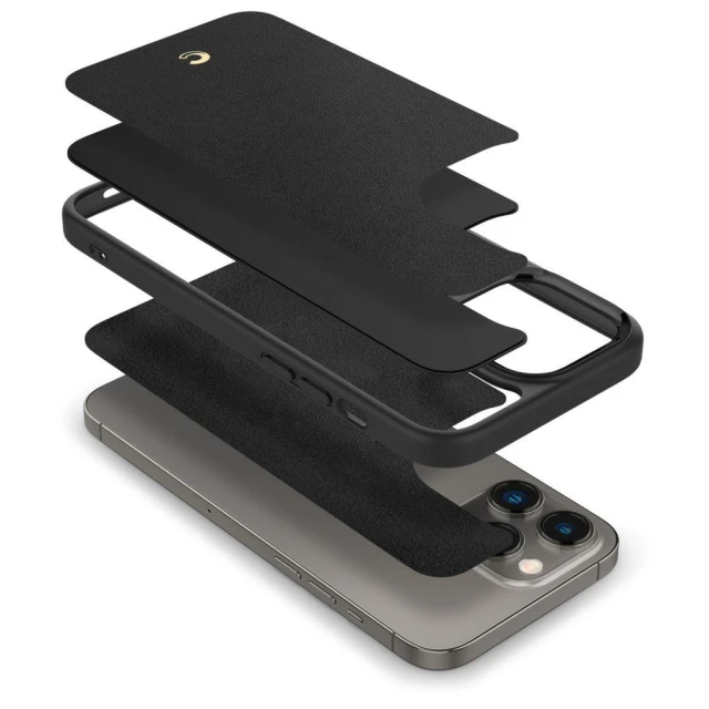 Чохол Spigen CYRILL Kajuk для iPhone 14 Pro Max Black with MagSafe (ACS04879)
