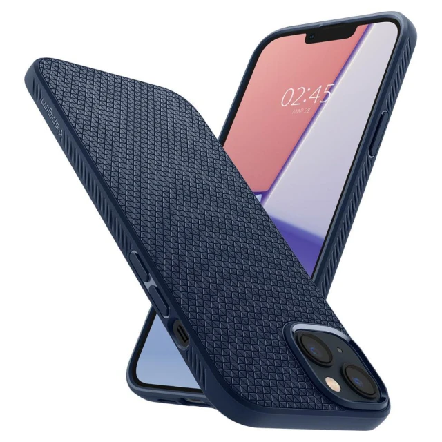 Чохол Spigen для iPhone 14 Plus Liquid Air Navy Blue (ACS04892)