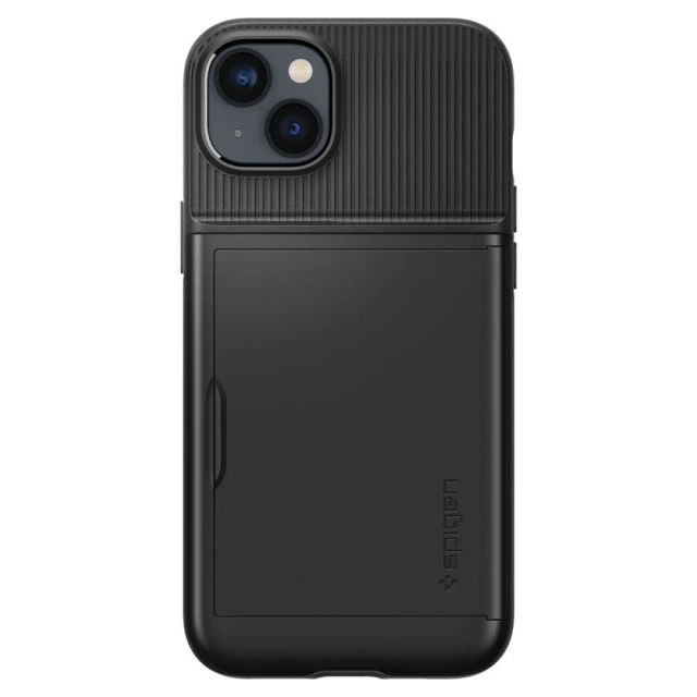 Чохол Spigen для iPhone 14 Plus Slim Armor CS Black (ACS04911)