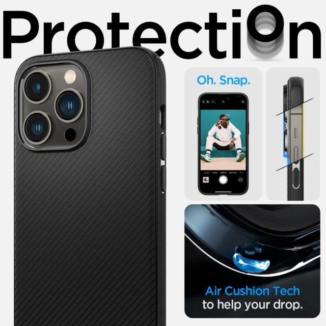 Чохол Spigen для iPhone 14 Pro Mag Armor Matte Black (ACS04989)