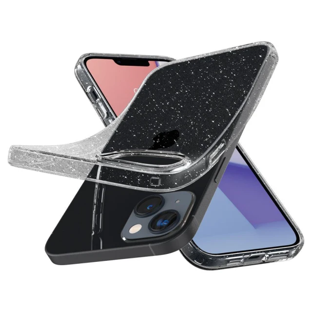 Чохол Spigen Liquid Crystal Glitter для iPhone 14 | 13 Glitter Crystal (ACS05034)