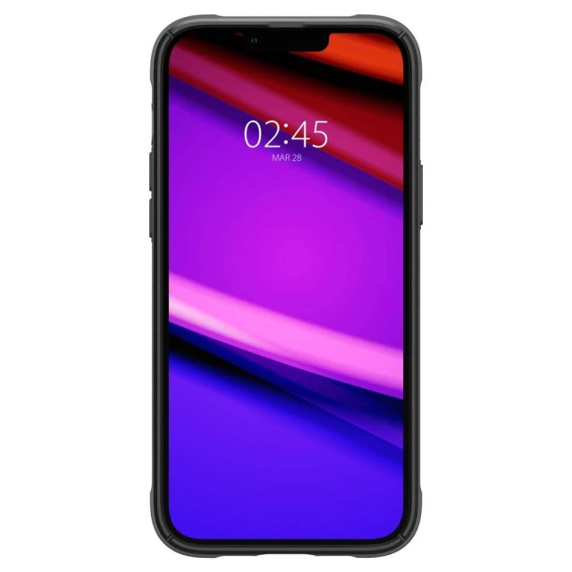 Чохол Spigen Rugged Armor для iPhone 14 | 13 Matte Black with MagSafe (ACS05036)