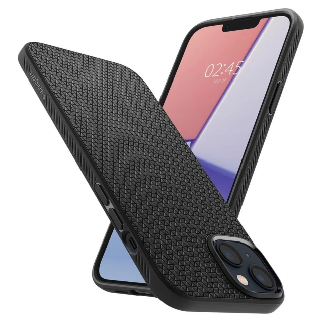 Чохол Spigen Liquid Air для iPhone 14 | 13 Matte Black (ACS05037)