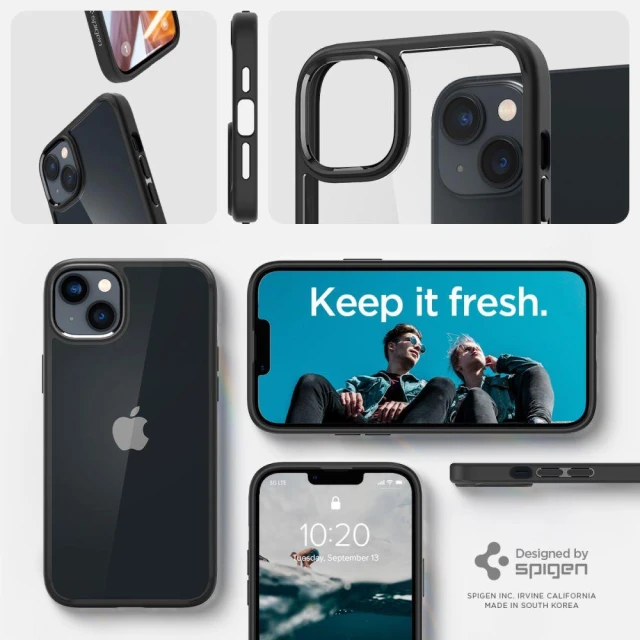 Чехол Spigen Ultra Hybrid для iPhone 14 | 13 Matte Black (ACS05041)