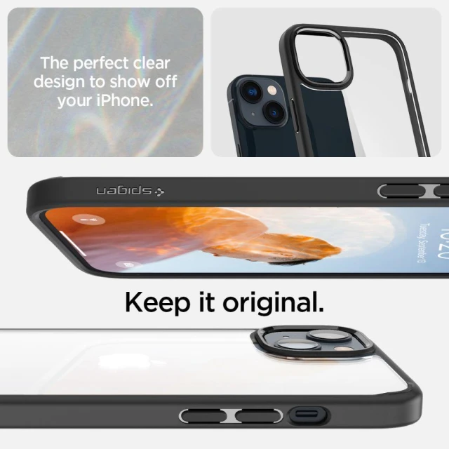 Чехол Spigen Ultra Hybrid для iPhone 14 | 13 Matte Black (ACS05041)