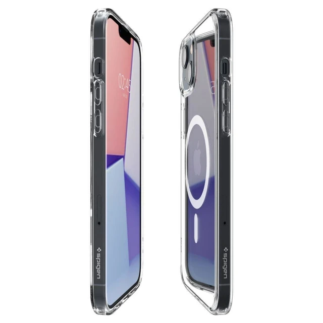 Чохол Spigen Ultra Hybrid для iPhone 14 | 13 White with MagSafe (ACS05048)