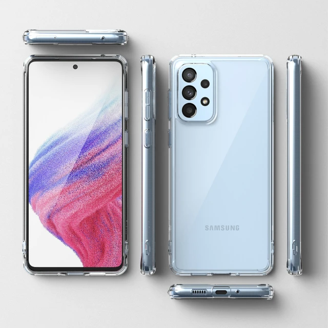 Чохол Ringke Fusion для Samsung Galaxy A73 Transparent (8809848205316)