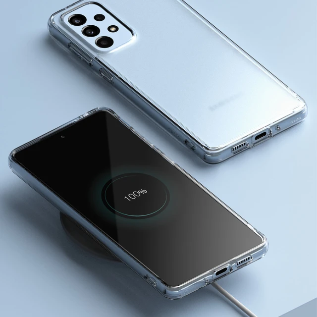 Чохол Ringke Fusion Matte для Samsung Galaxy A73 Clear (8809848205347)