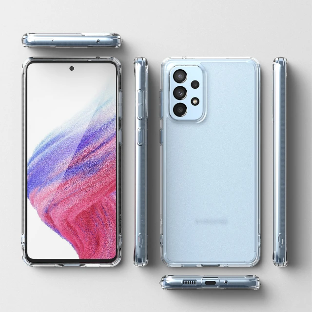 Чохол Ringke Fusion Matte для Samsung Galaxy A73 Clear (8809848205347)