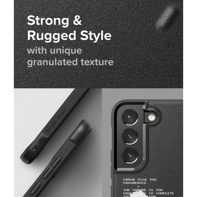 Чохол Ringke Onyx Design для Samsung Galaxy S22 Plus Black (8809848206122)