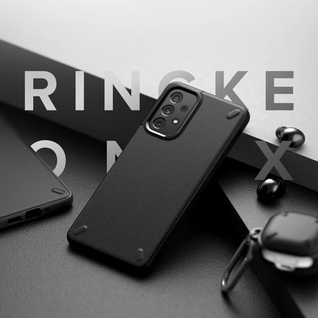 Чохол Ringke Onyx для Samsung Galaxy A73 Grey (8809848207242)