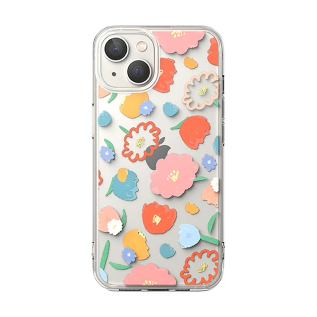 Чохол Ringke Fusion для iPhone 14 Plus Transparent Floral (FD637E31)