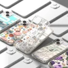 Чохол Ringke Fusion для iPhone 14 Plus Transparent Floral (FD637E31)