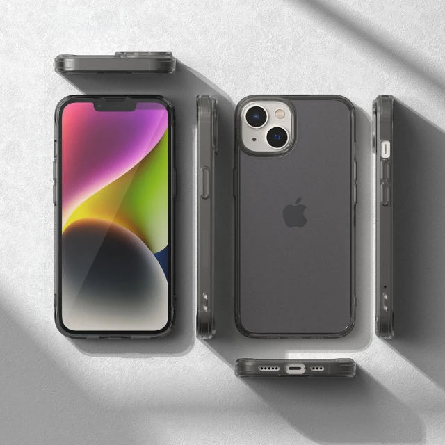 Чохол Ringke Fusion Matte для iPhone 14 Plus Smoke Black (8809881266152)