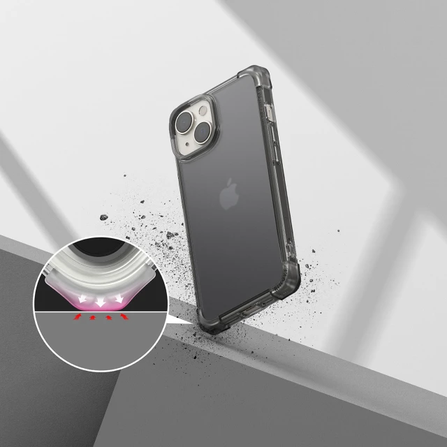 Чохол Ringke Fusion Bumper для iPhone 14 Plus Gray (8809881266176)