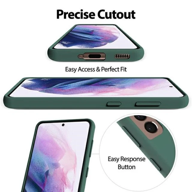 Чехол Mercury Silicone для iPhone 15 Plus Green (8809887904775)