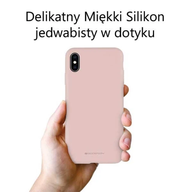 Чохол Mercury Silicone для iPhone 15 Pro Max Pink Sand (8809887904898)