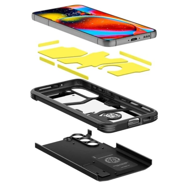 Чохол Spigen Tough Armor для Samsung Galaxy S23 Plus Black (ACS05672)