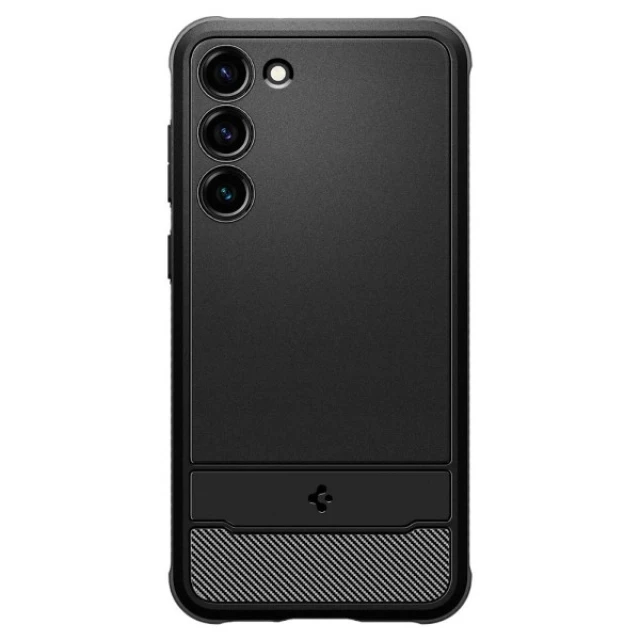 Чохол Spigen Rugged Armor для Samsung Galaxy S23 Matte Black (ACS05711)