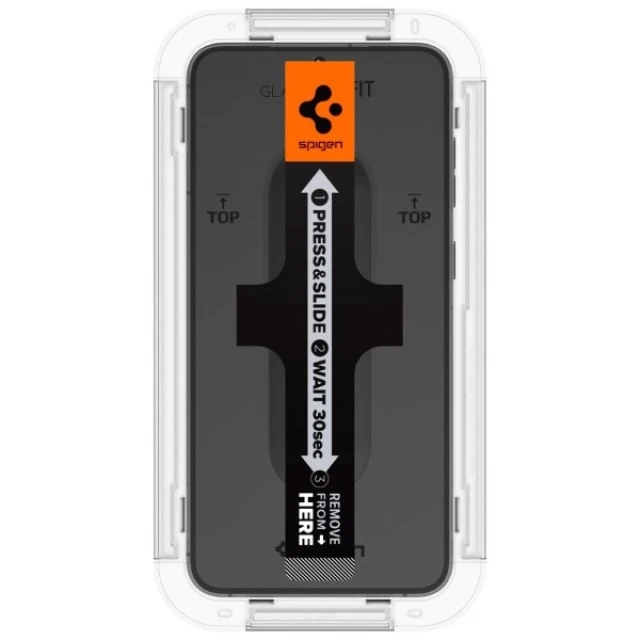 Захисне скло Spigen GLAS.tR EZ FIT (2 PCS) для Samsung Galaxy S23 (AGL05958)