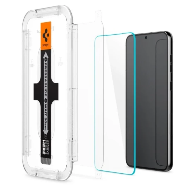Захисне скло Spigen GLAS.tR EZ FIT (2 PCS) для Samsung Galaxy S23 (AGL05958)