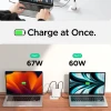 Мережевий зарядний пристрій Spigen Arcstation Pro GaN-1402 140W White (ACH06033)