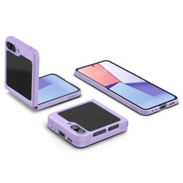 Чохол Spigen AirSkin для Samsung Galaxy Flip5 (F731) Rose Purple (ACS06232)