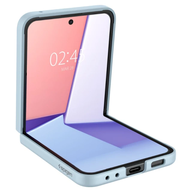Чохол Spigen AirSkin для Samsung Galaxy Flip5 (F731) Mute Blue (ACS06233)