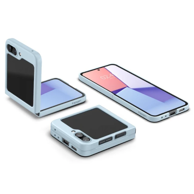Чохол Spigen AirSkin для Samsung Galaxy Flip5 (F731) Mute Blue (ACS06233)