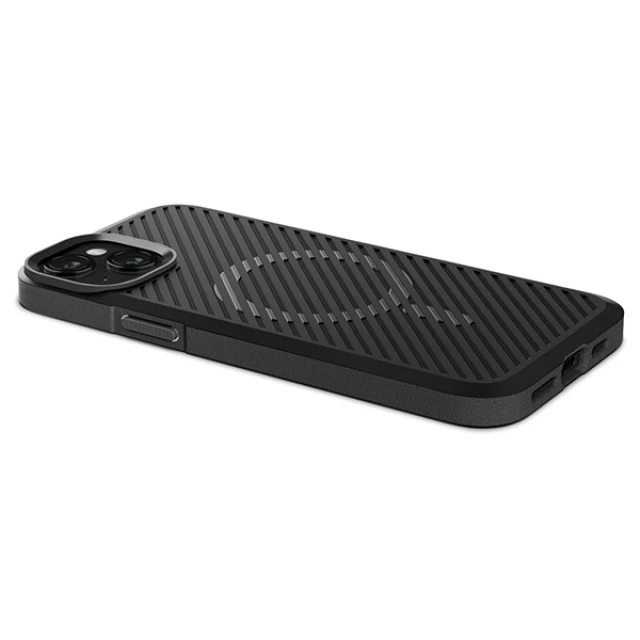 Чохол Spigen Core Armor для iPhone 15 Plus Matte Black with MagSafe (ACS06455)