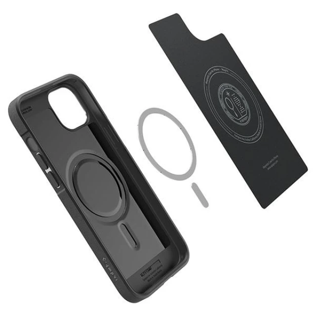 Чохол Spigen Core Armor для iPhone 15 Plus Matte Black with MagSafe (ACS06455)