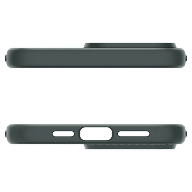 Чохол Spigen Liquid Air для iPhone 15 Pro Max Abyss Green (ACS06564)