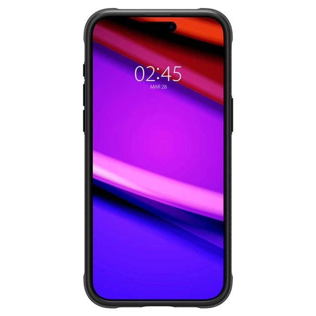 Чохол Spigen Rugged Armor для iPhone 15 Pro Matte Black with MagSafe (ACS06703)