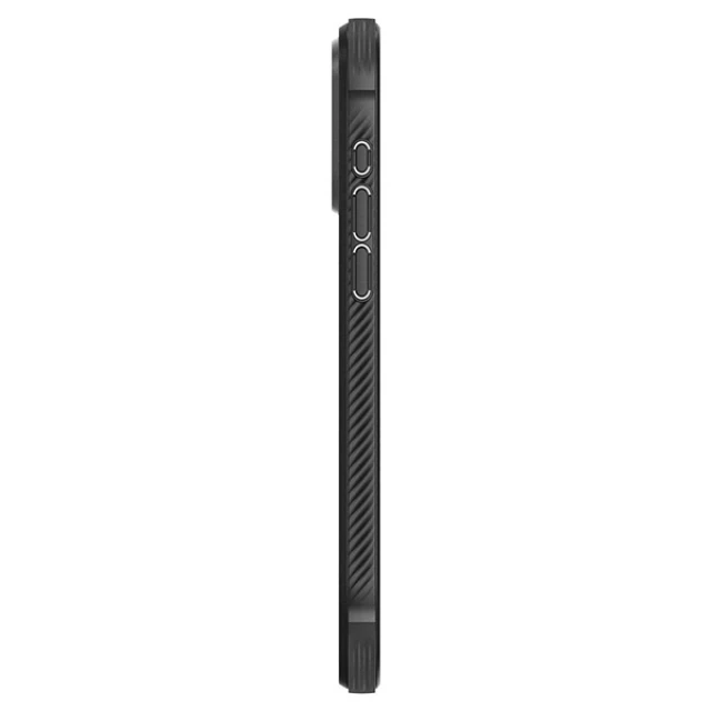 Чохол Spigen Rugged Armor для iPhone 15 Pro Matte Black with MagSafe (ACS06703)