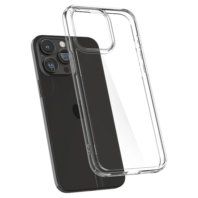 Чохол Spigen Ultra Hybrid для iPhone 15 Pro Crystal Clear (ACS06707)