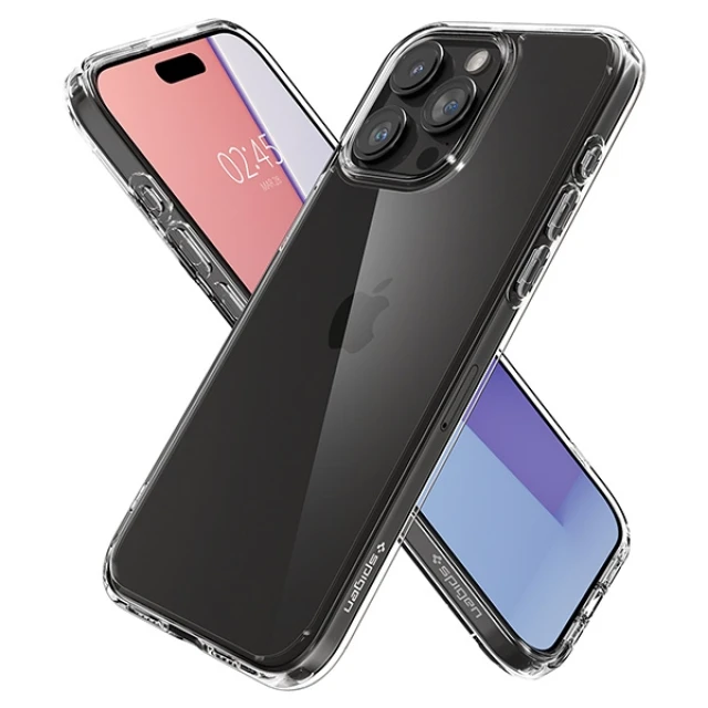 Чохол Spigen Ultra Hybrid для iPhone 15 Pro Crystal Clear (ACS06707)