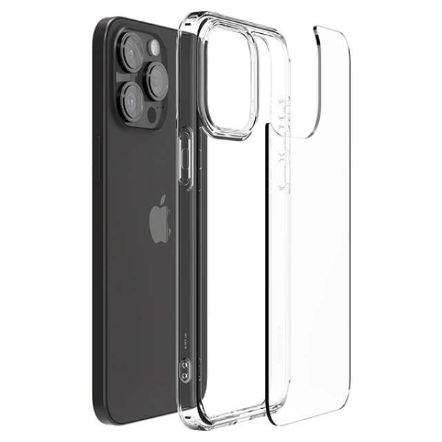 Чохол Spigen Ultra Hybrid для iPhone 15 Pro Crystal Clear (ACS06707)