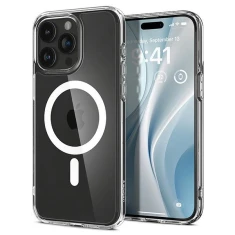 Чехол Spigen Ultra Hybrid для iPhone 15 Pro White with MagSafe (ACS06715)