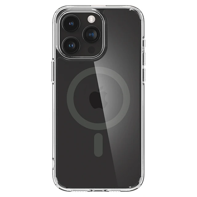 Чохол Spigen Ultra Hybrid для iPhone 15 Pro Graphite with MagSafe (ACS06716)