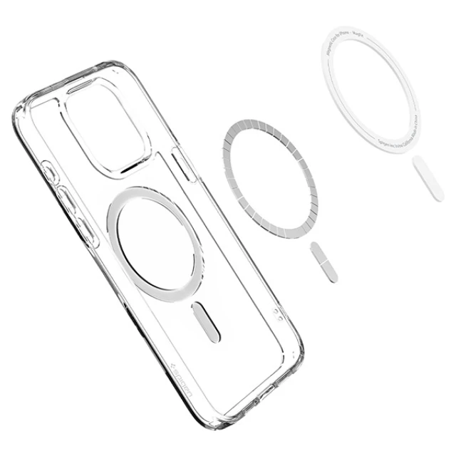 Чохол Spigen Ultra Hybrid для iPhone 15 Pro Graphite with MagSafe (ACS06716)