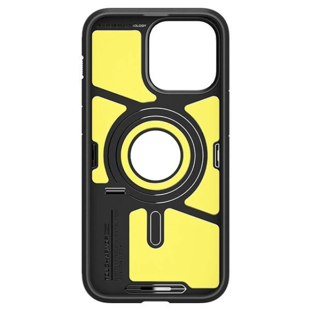 Чехол Spigen Tough Armor для iPhone 15 Pro Black with MagSafe (ACS06733)